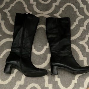 Coup Detat black tall boot size 8